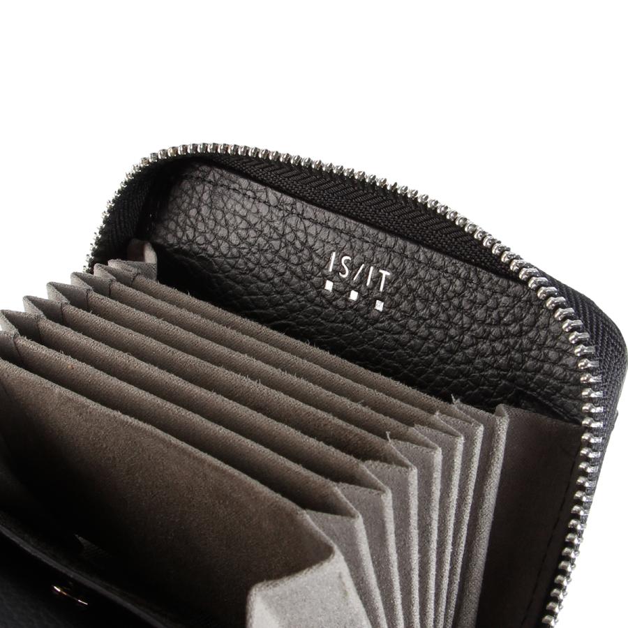 IS/IT イズイット ミニ財布 メンズ レディース ブランド レザー 本革 軽量 小さめ コンパクト じゃばら式 ミニウォレット IS/IT 998602 | IS/IT | 11