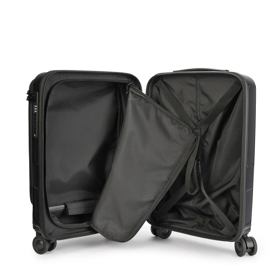 最大52% 9/14まで 2年保証＋特典付き｜イノベーター スーツケース 機内持ち込み Sサイズ 35L フロントオープン ストッパー カップホルダー innovator IV18 | innovator | 18