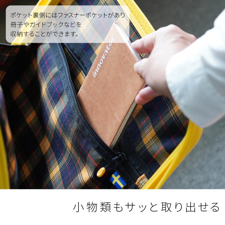 最大51% 2/7限定 2年保証＋特典付き｜イノベーター スーツケース 機内持ち込み Sサイズ 35L フロントオープン ストッパー カップホルダー innovator IV18 | innovator | 17