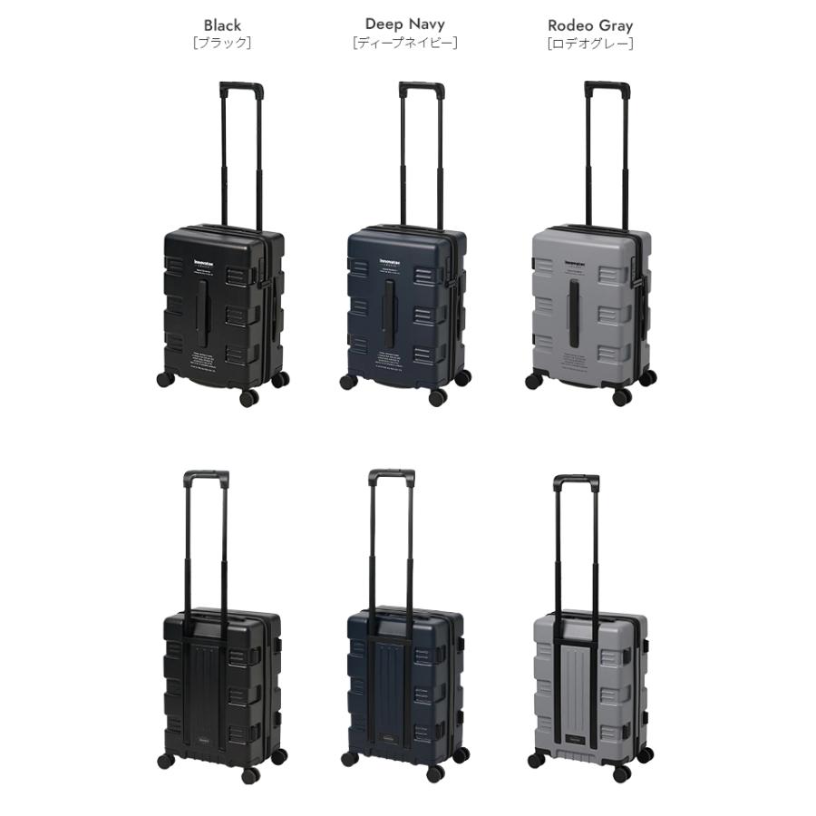 最大50% 12/25限定 2年保証＋特典 イノベーター スーツケース 機内持ち込み Sサイズ SS 39L 静音キャスター キャリーワゴン コンテナ 軽量 小型 innovator IW33 | innovator | 08