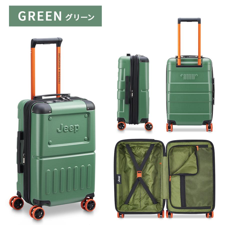 最大50% 9/6限定 ジープ サミット スーツケース Sサイズ SS 35L/39L 機内持ち込み 拡張機能付き JEEP SUMMIT J02742801 キャリーケース キャリーバッグ | ブランド登録なし | 08