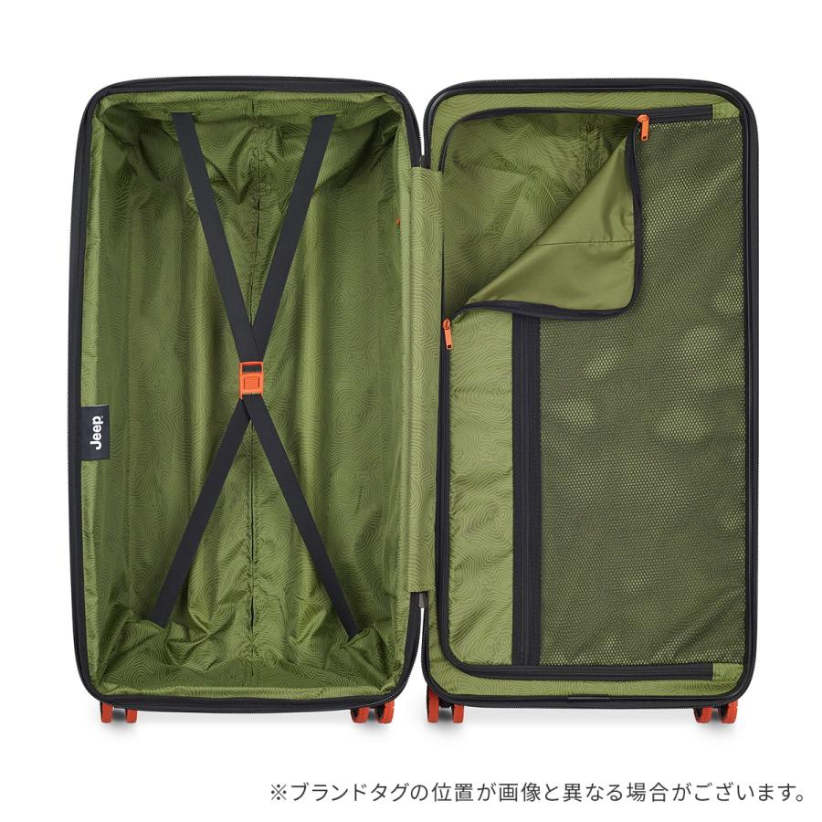 最大50% 9/6限定 ジープ サミット スーツケース Lサイズ LL XL 107L/115L 拡張機能付き 大型 大容量 JEEP SUMMIT J02742828 キャリーケース キャリーバッグ | ブランド登録なし | 19