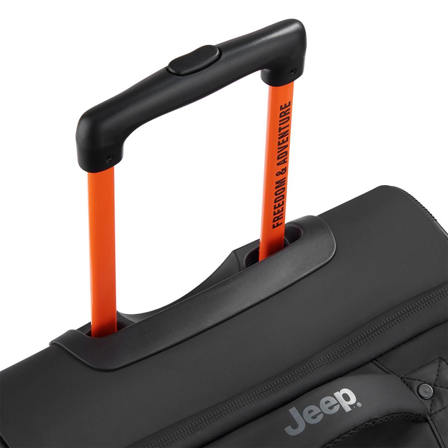Jeep 大容量キャリーカート 黒　ジープ カスケード ソフトキャリーケース 最大52% 9/21まで ジープ カスケード ソフトキャリーケース L