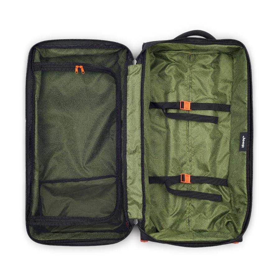 最大50% 3/25限定 JEEP ジープ スーツケース ソフトキャリーケース Mサイズ 64L 軽量 中型 撥水 キャリーバッグ メンズ ブランド カスケード CASCADE J02743240 | ブランド登録なし | 07