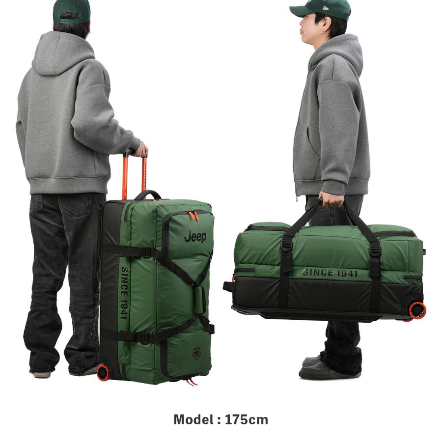 最大50% 9/6限定 ジープ カスケード ソフトキャリーケース Lサイズ LL XL 大型 大容量 撥水 JEEP CASCADE J02743260 キャリーバッグ | ブランド登録なし | 06
