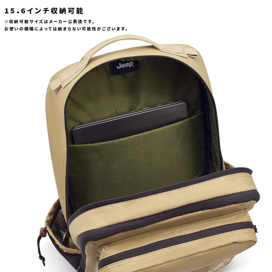 最大51% 9/5限定 JEEP ジープ リュック メンズ ブランド 大容量 軽量 拡張機能 通学 通勤 旅行 黒 大きめ 34L/39L B4 バックパック グレイシャー J02744610 | ブランド登録なし | 14