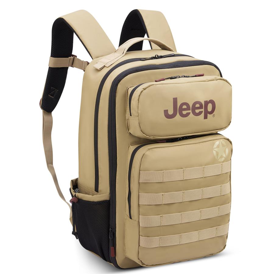 最大50% 1/8限定 JEEP ジープ リュック メンズ ブランド 大容量 軽量 拡張機能 通学 通勤 旅行 黒 大きめ 34L/39L B4 バックパック グレイシャー J02744610 | ブランド登録なし | 09