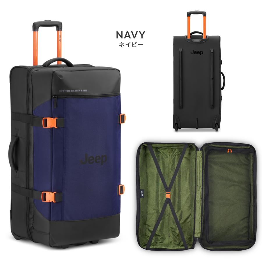 最大51% 3/27限定 ジープ コヨーテ スーツケース ボストンキャリー Lサイズ LL XL 96L 撥水 大型 大容量 JEEP COYOTE J03740260 ソフトキャリー キャリーバッグ | ブランド登録なし | 04