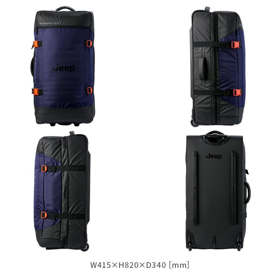 最大51% 3/27限定 ジープ コヨーテ スーツケース ボストンキャリー Lサイズ LL XL 96L 撥水 大型 大容量 JEEP COYOTE J03740260 ソフトキャリー キャリーバッグ | ブランド登録なし | 05