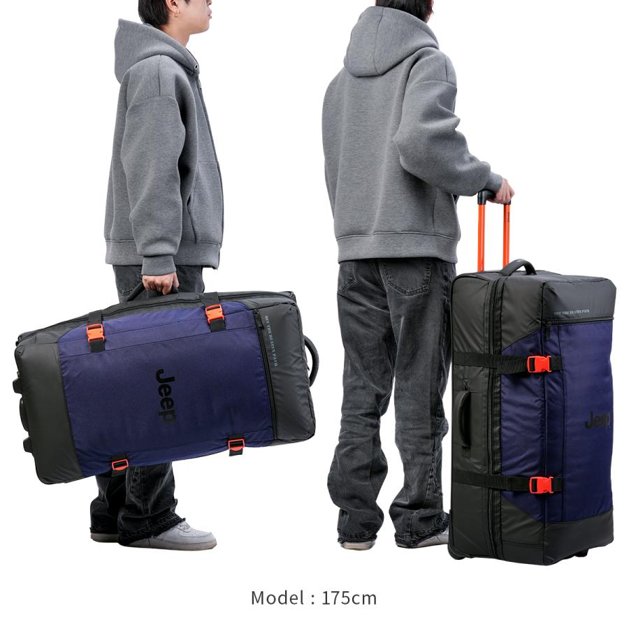 最大51% 3/27限定 ジープ コヨーテ スーツケース ボストンキャリー Lサイズ LL XL 96L 撥水 大型 大容量 JEEP COYOTE J03740260 ソフトキャリー キャリーバッグ | ブランド登録なし | 06