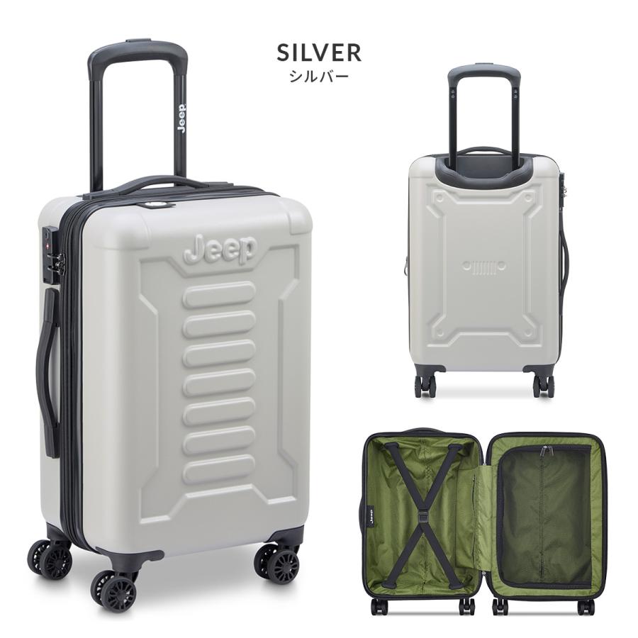 最大42% 9/25限定 ジープ アトモス スーツケース Sサイズ SS 34L/38L 機内持ち込み 拡張機能付き JEEP ATMOS J03744801 キャリーケース キャリーバッグ | ブランド登録なし | 07