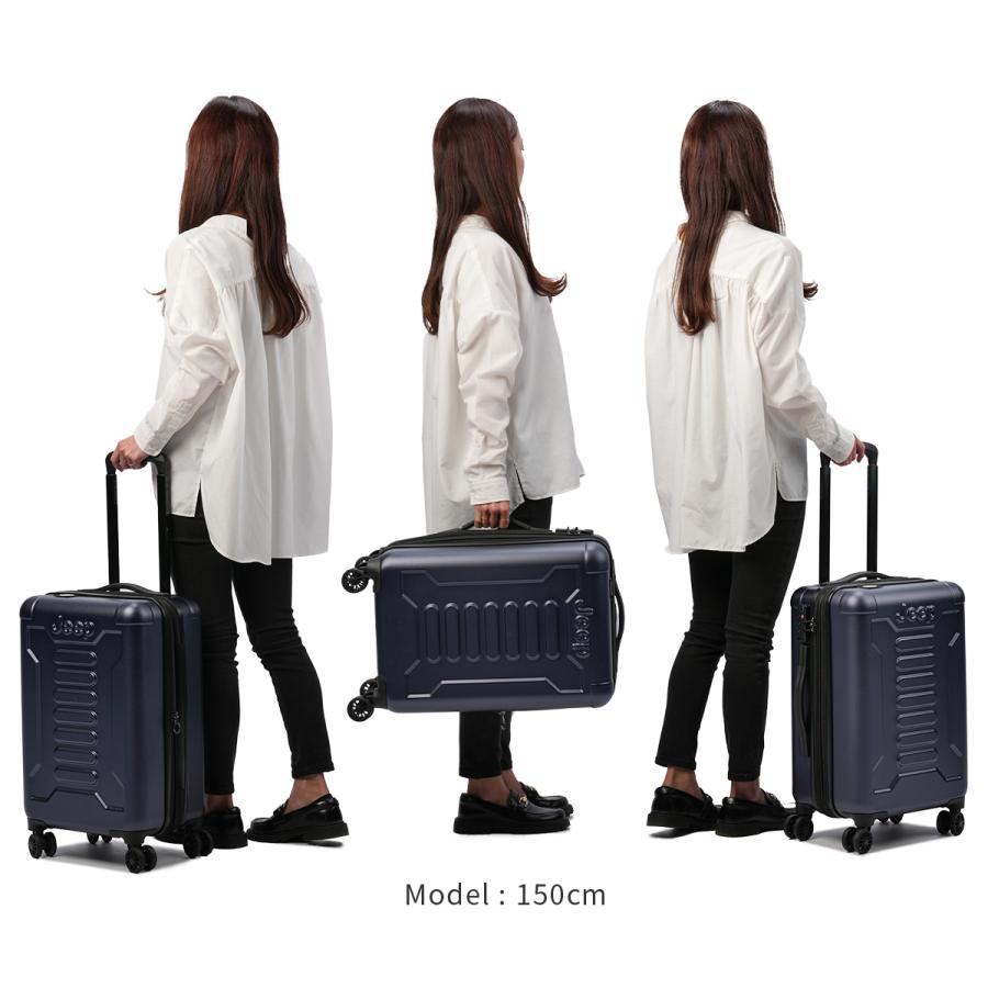 最大42% 9/25限定 ジープ アトモス スーツケース Sサイズ SS 34L/38L 機内持ち込み 拡張機能付き JEEP ATMOS J03744801 キャリーケース キャリーバッグ | ブランド登録なし | 11