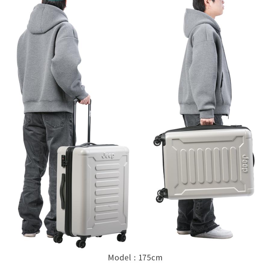 最大51% 2/11限定 ジープ アトモス スーツケース Mサイズ 68L/76L 拡張機能付き 大容量 JEEP ATMOS J03744810 キャリーケース キャリーバッグ | ブランド登録なし | 10