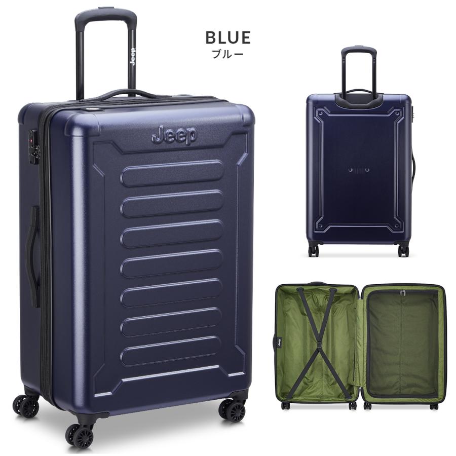 最大51% 2/11限定 ジープ アトモス スーツケース Lサイズ LL XL 100L/110L 拡張機能付き 大型 大容量 JEEP ATMOS J03744821 キャリーケース キャリーバッグ | ブランド登録なし | 08