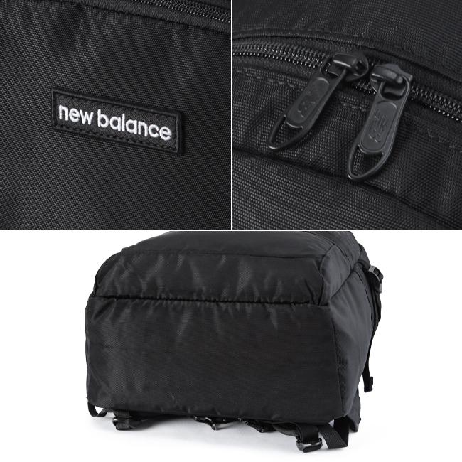 最大41% 12/25限定 ニューバランス リュック 通学 25L 女子 男子 高校生 中学生 軽量 大容量 撥水 抗菌 黒 スクールバッグ NewBalance JABL2615 在庫限り | New Balance | 20