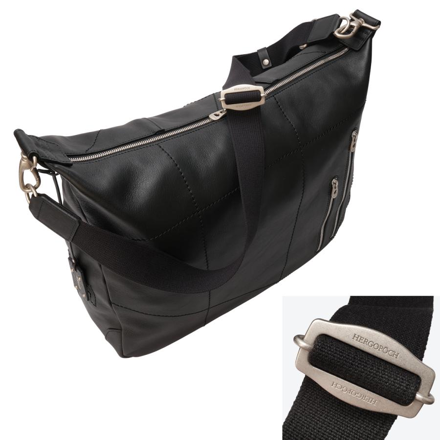 エルゴポック ジャパニーズファームレザー ショルダーバッグ メンズ レディース 本革 日本製 A4 HERGOPOCH JAPAN FARMED LEATHER JF-SL | HERGOPOCH | 12