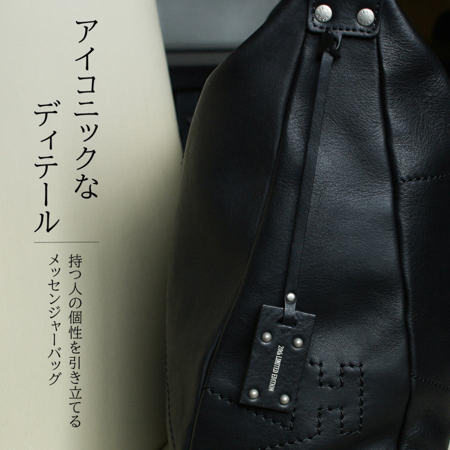 エルゴポック ジャパニーズファームレザー ショルダーバッグ メンズ レディース 本革 日本製 A4 HERGOPOCH JAPAN FARMED LEATHER JF-SL | HERGOPOCH | 19