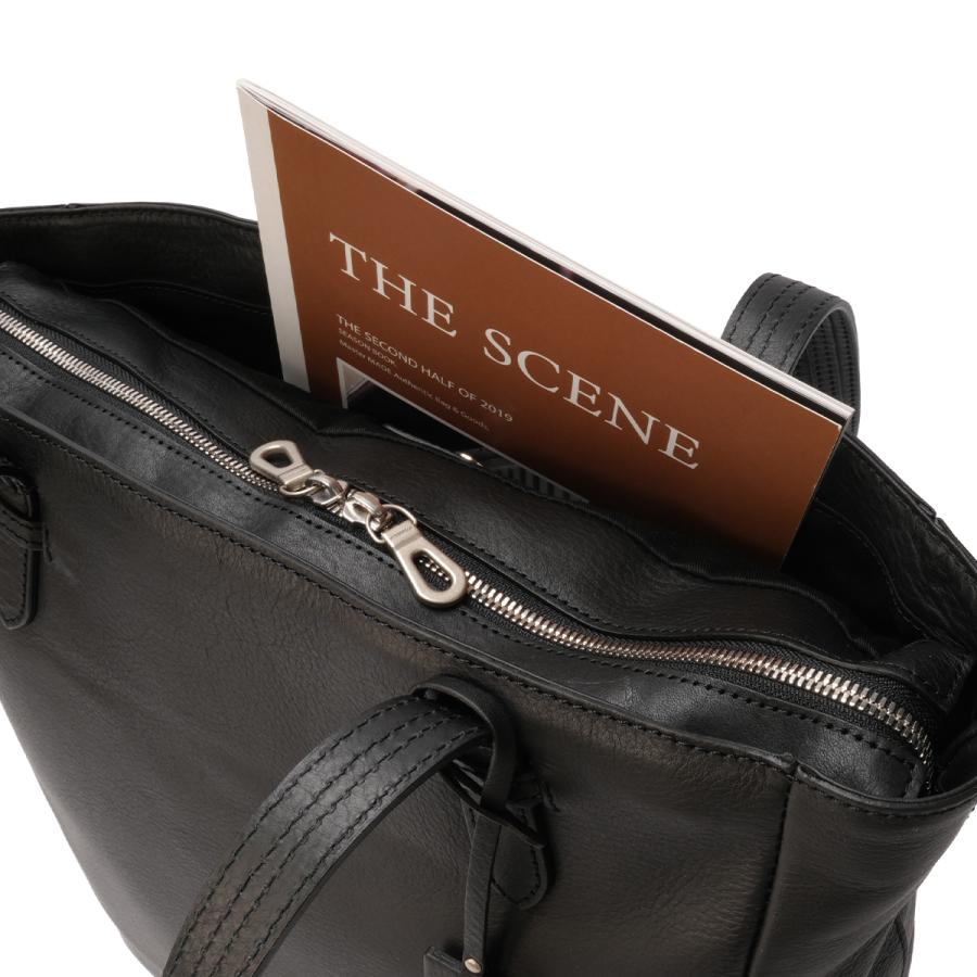 最大50% 12/25限定 エルゴポック ジャパニーズファームレザー トートバッグ メンズ レディース 本革 日本製 A4 HERGOPOCH JAPAN FARMED LEATHER JF-TT | HERGOPOCH | 09