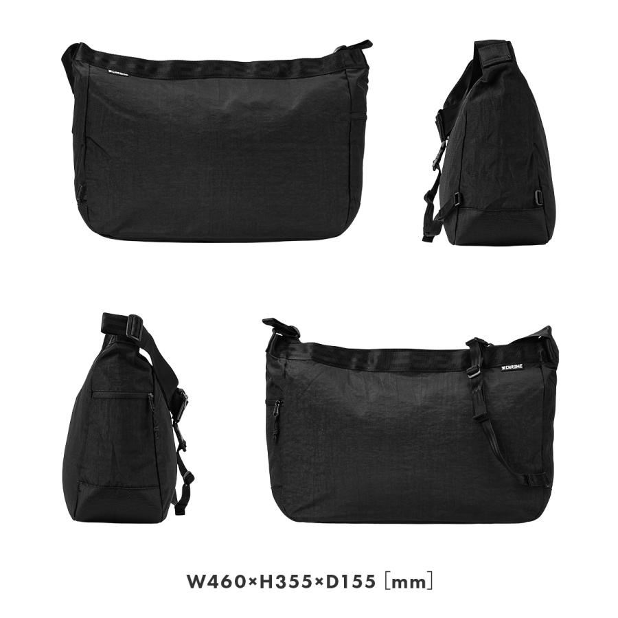 クローム インダストリーズ ニュースペーパー メッセンジャーバッグ 26L B4 ブラック CHROME INDUSTRIES MESSENGER BJ015 | CHROME | 04