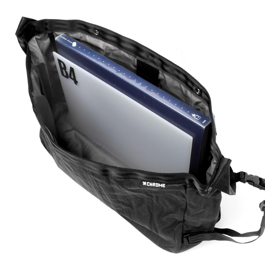 クローム インダストリーズ ニュースペーパー メッセンジャーバッグ 26L B4 ブラック CHROME INDUSTRIES MESSENGER BJ015 | CHROME | 08