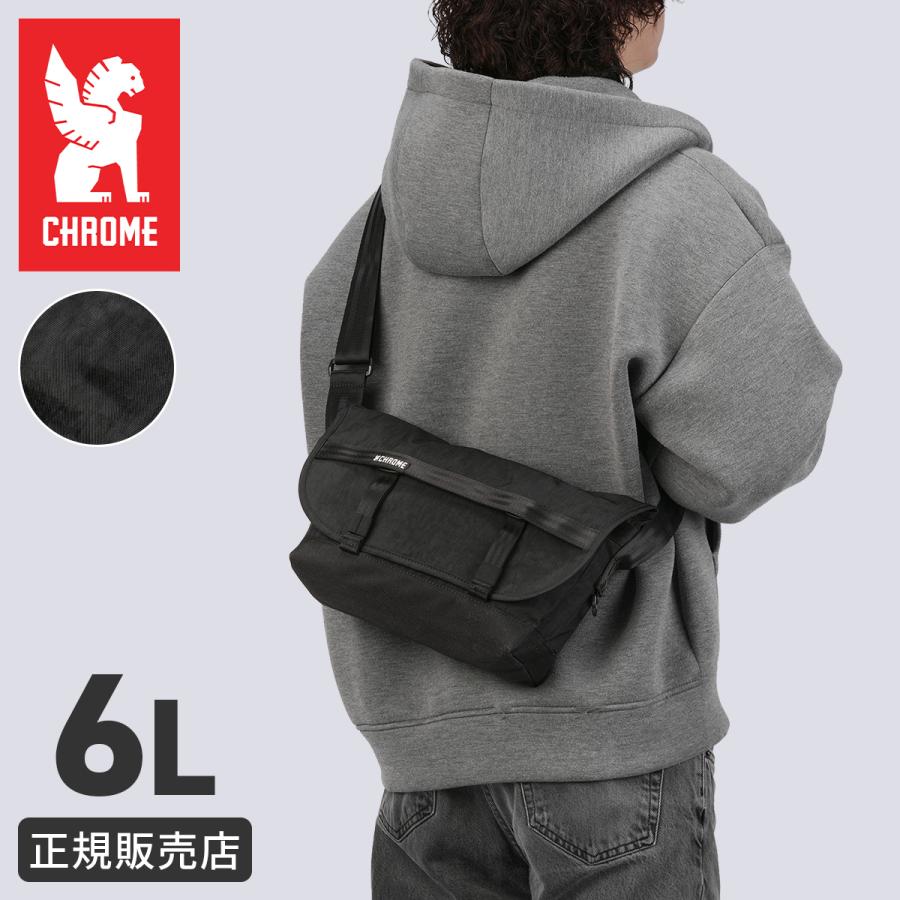 クローム インダストリーズ クーリエ メッセンジャーバッグ 6L A5 ブラッククリンクル メンズ CHROME INDUSTRIES COURIER JP242 | CHROME