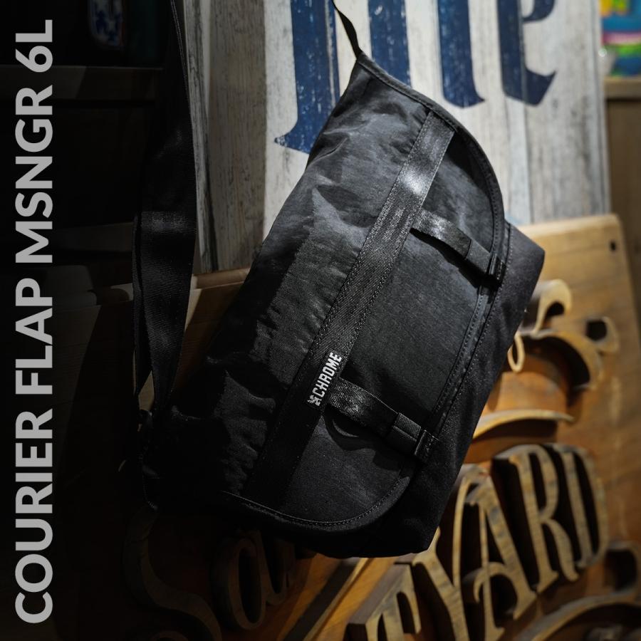 クローム インダストリーズ クーリエ メッセンジャーバッグ 6L A5 ブラッククリンクル メンズ CHROME INDUSTRIES COURIER JP242 | CHROME | 02