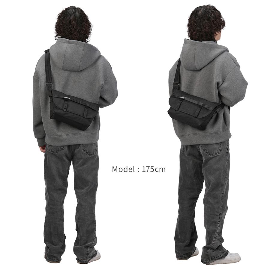 クローム インダストリーズ クーリエ メッセンジャーバッグ 6L A5 ブラッククリンクル メンズ CHROME INDUSTRIES COURIER JP242 | CHROME | 06