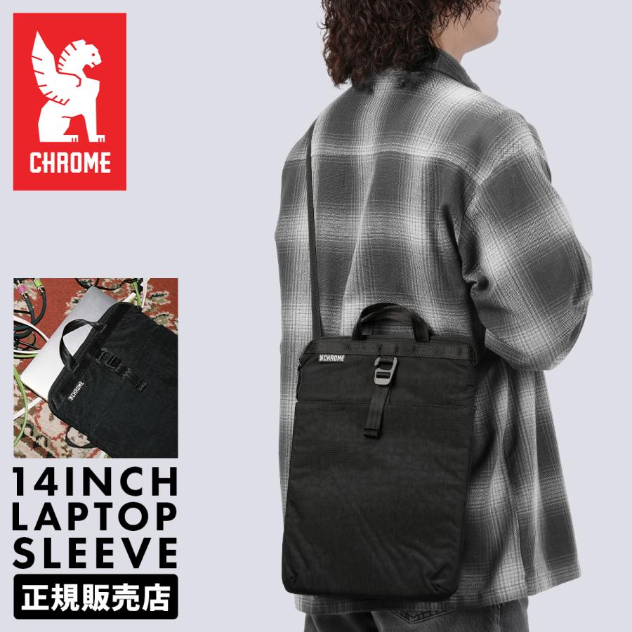 クローム インダストリーズ ラップトップバッグ 縦型 ブラッククリンクル CHROME INDUSTRIES JP245 | CHROME