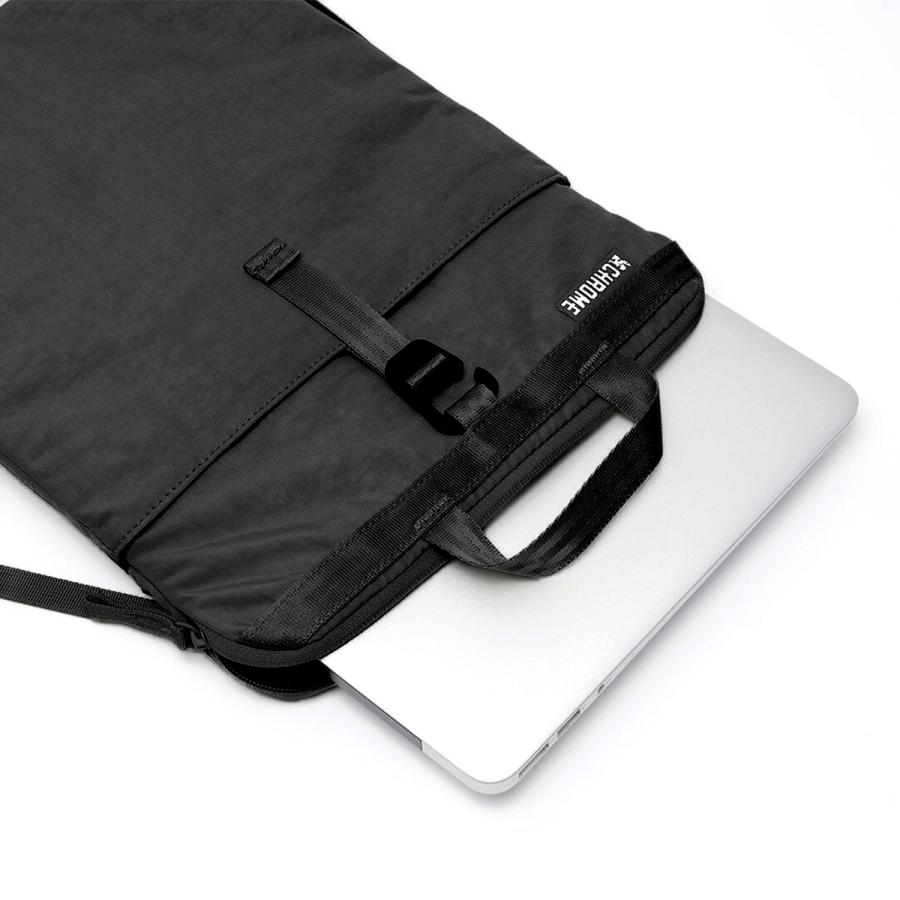 最大50% 8/25限定 クローム インダストリーズ ラップトップバッグ 縦型 ブラッククリンクル CHROME INDUSTRIES JP245 | CHROME | 14