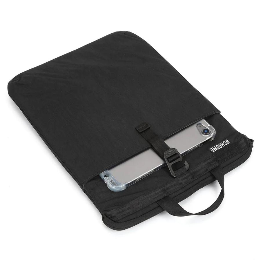 最大50% 8/25限定 クローム インダストリーズ ラップトップバッグ 縦型 ブラッククリンクル CHROME INDUSTRIES JP245 | CHROME | 08