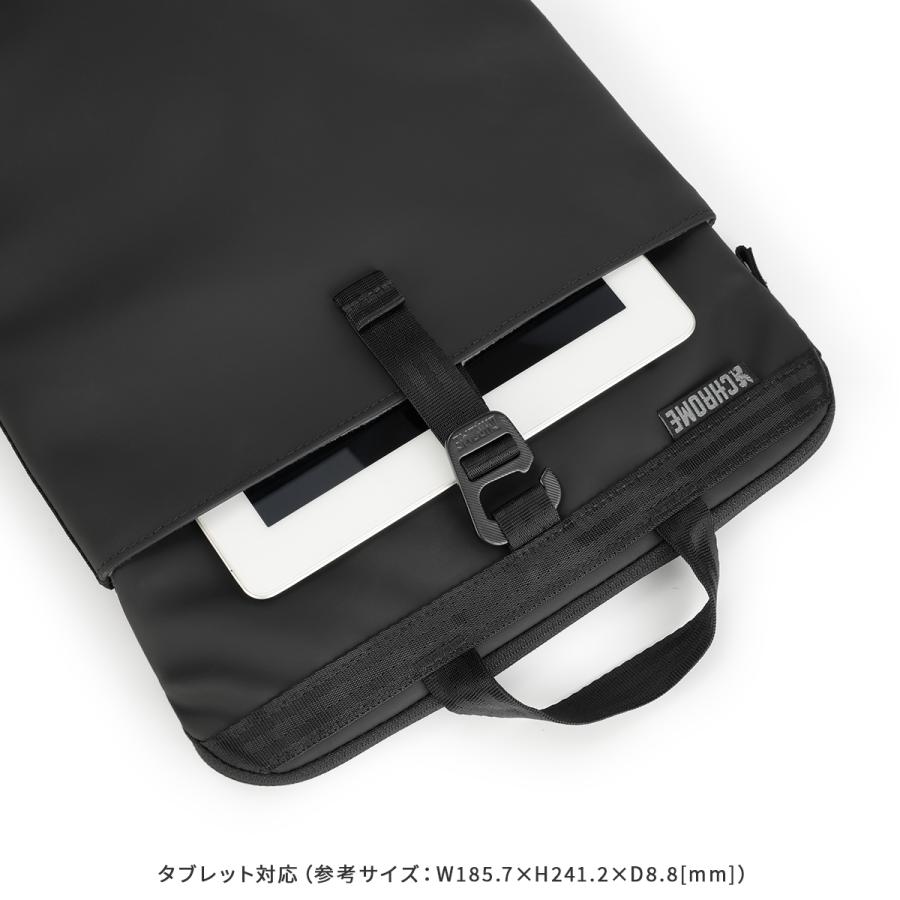 最大50% 8/25限定 クローム インダストリーズ ラップトップバッグ 縦型 マットブラック CHROME INDUSTRIES JP245 | CHROME | 14
