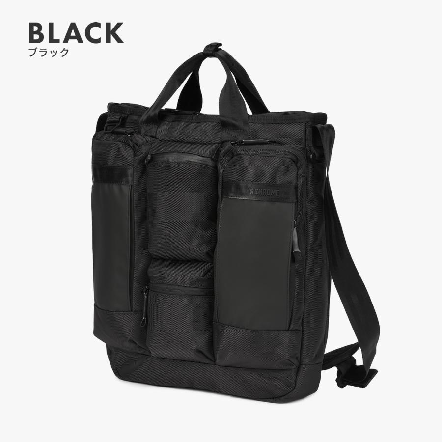 最大41% 8/25限定 クローム・インダストリーズ アクセル トートバッグ メンズ レディース 16L A4 PC 肩掛け 斜め掛け ビジネス CHROME INDUSTRIES AXCEL JP294BK | CHROME | 02