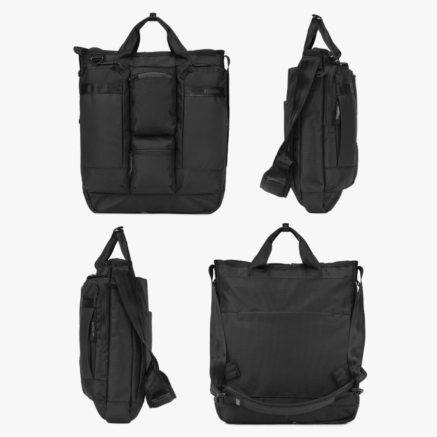 最大41% 8/25限定 クローム・インダストリーズ アクセル トートバッグ メンズ レディース 16L A4 PC 肩掛け 斜め掛け ビジネス CHROME INDUSTRIES AXCEL JP294BK | CHROME | 03