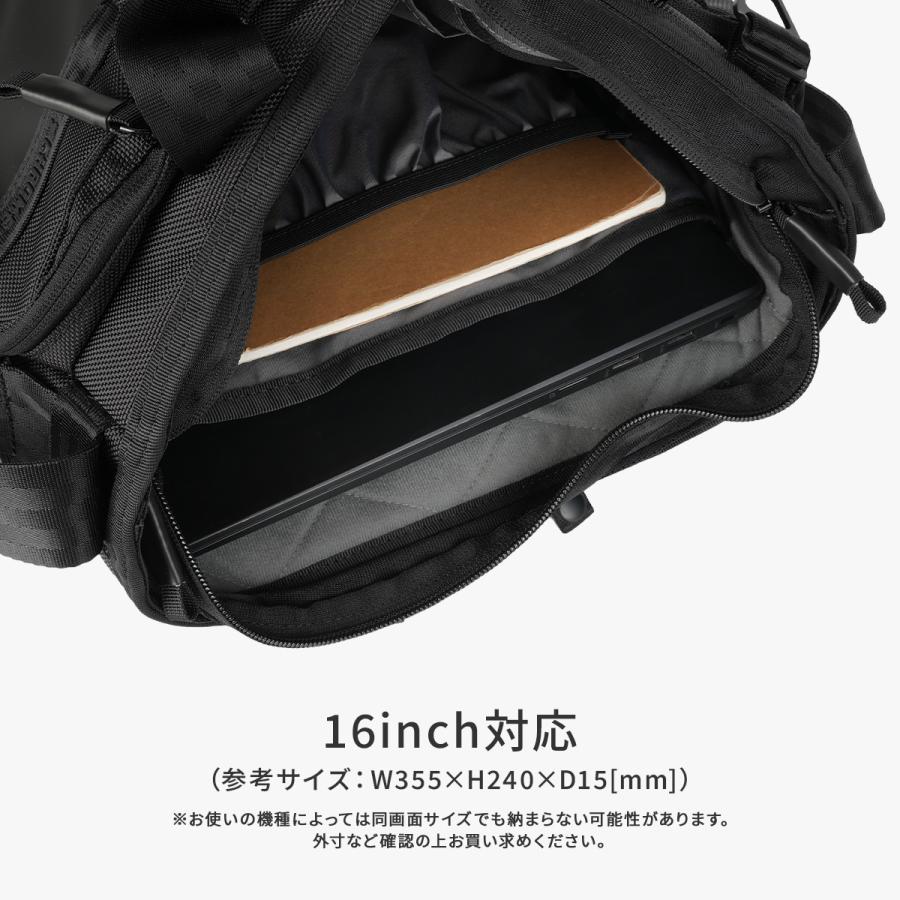 最大41% 8/25限定 クローム・インダストリーズ アクセル トートバッグ メンズ レディース 16L A4 PC 肩掛け 斜め掛け ビジネス CHROME INDUSTRIES AXCEL JP294BK | CHROME | 06