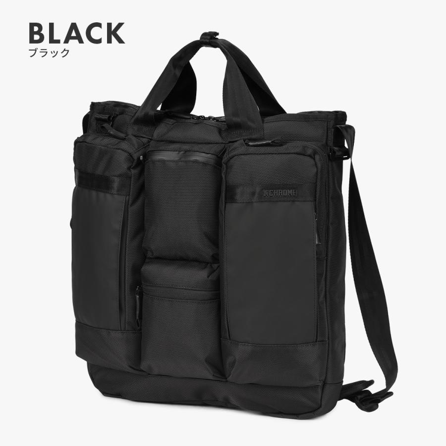 最大41% 8/25限定 クローム・インダストリーズ アクセル トートバッグ メンズ レディース 23L A4 2WAY PC 大きめ 肩掛け CHROME INDUSTRIES AXCEL JP295BK | CHROME | 02