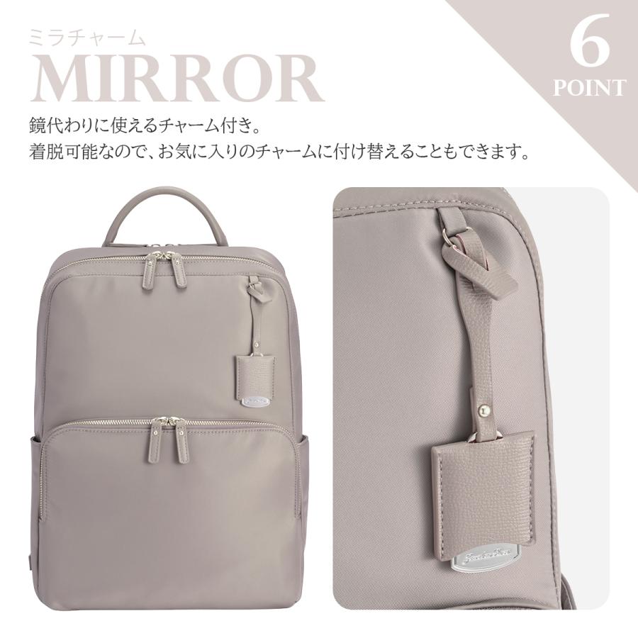 最大50% 3/5限定 ジュエルナローズ ビジネスリュック レディース ブランド 軽量 PC収納 2気室 A4 18L ビジネスバッグ フレイヤ エアリィ Jewelna Rose 16262 | Jewelna Rose | 14