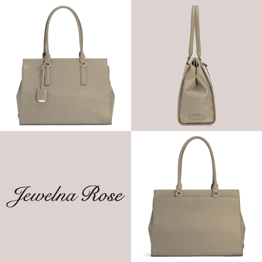 最大51% 3/8限定 ジュエルナローズ ビジネストートバッグ レディース ブランド 軽量 肩掛け 横型 通勤 黒 A4 13L OLバッグ エト エアリィ Jewelna Rose 16271 | Jewelna Rose | 06