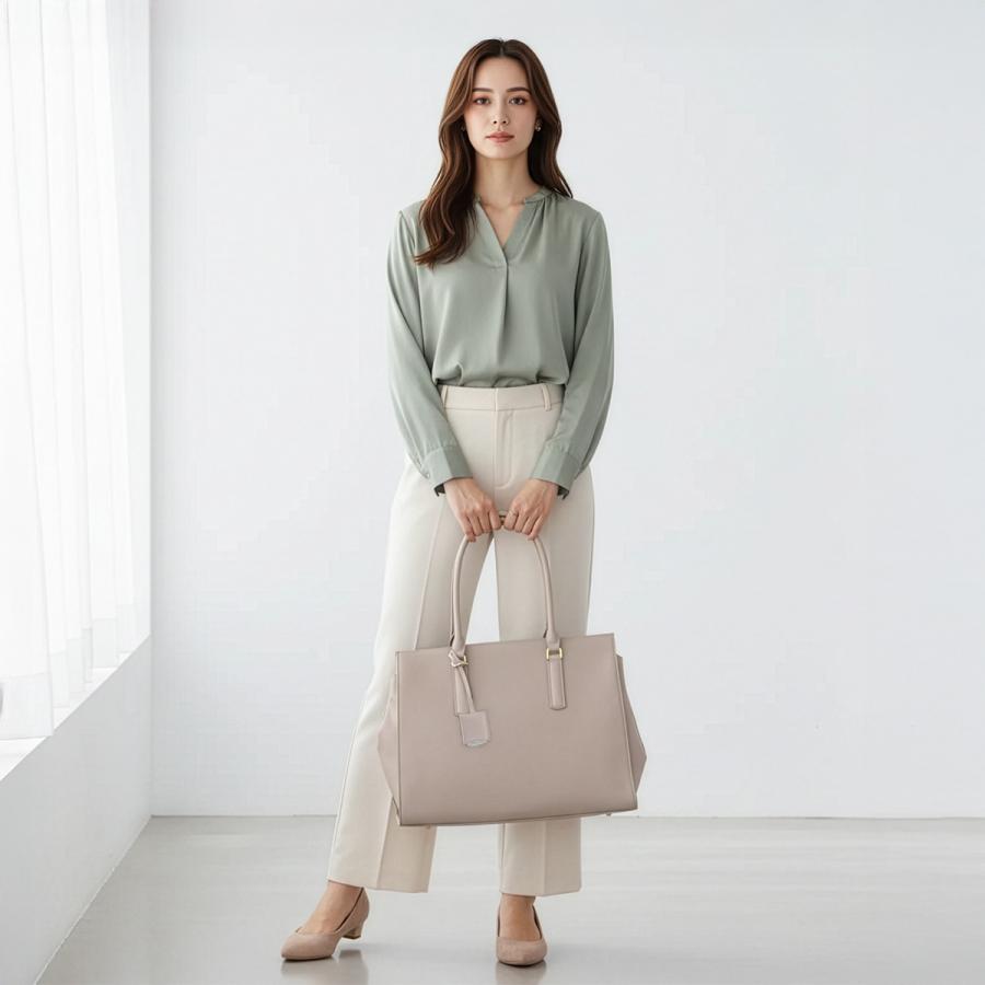 最大51% 3/8限定 ジュエルナローズ ビジネストートバッグ レディース ブランド 軽量 肩掛け 横型 通勤 黒 A4 13L OLバッグ エト エアリィ Jewelna Rose 16271 | Jewelna Rose | 07