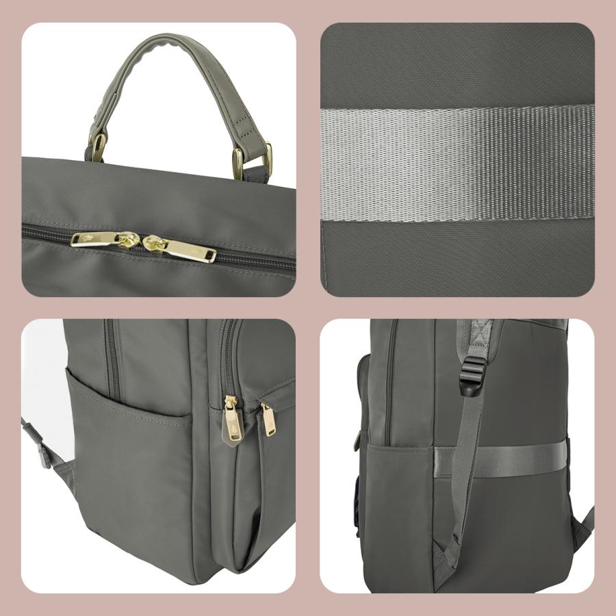 2026モデル ジュエルナローズ リュック 25L 大容量 軽量 女子 中学生 高校生 黒 大きめ スクエア ボックス型 スクールバッグ B4 Jewelna Rose 68913 | Jewelna Rose | 16