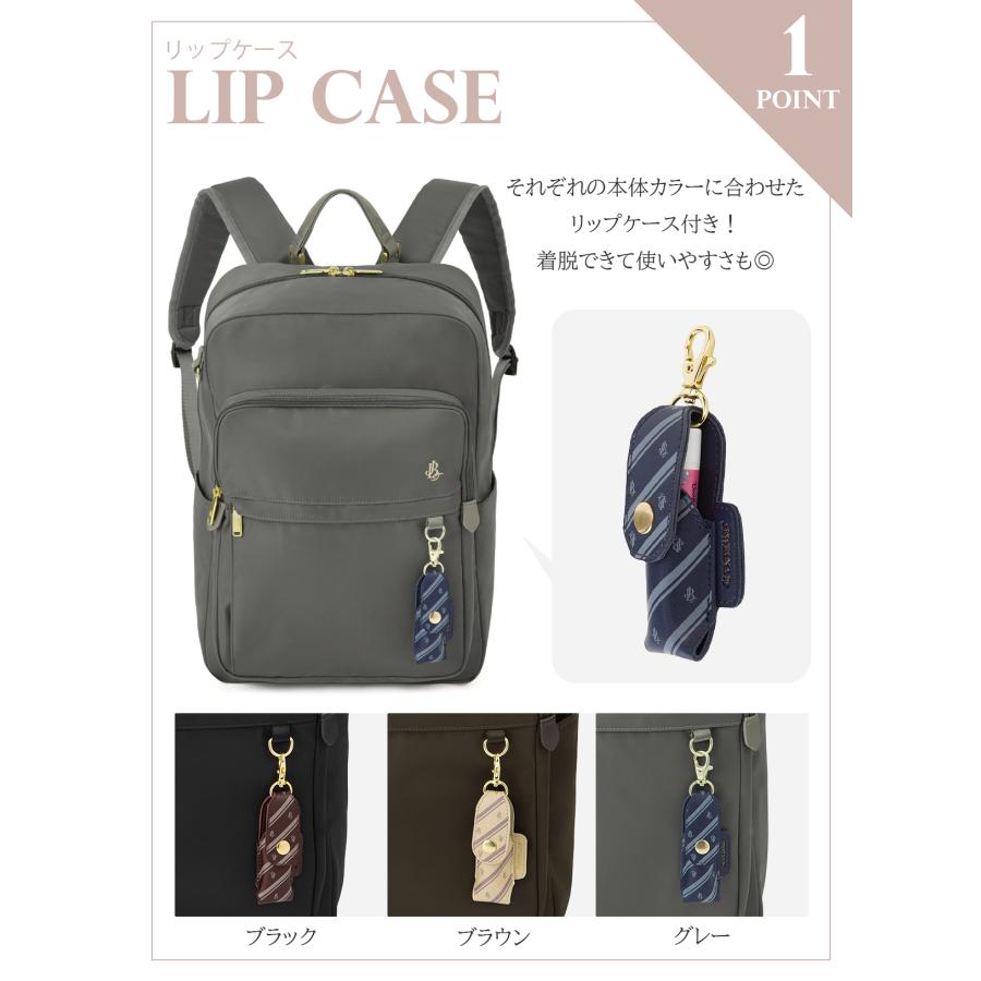 2026モデル ジュエルナローズ リュック 25L 大容量 軽量 女子 中学生 高校生 黒 大きめ スクエア ボックス型 スクールバッグ B4 Jewelna Rose 68913 | Jewelna Rose | 09