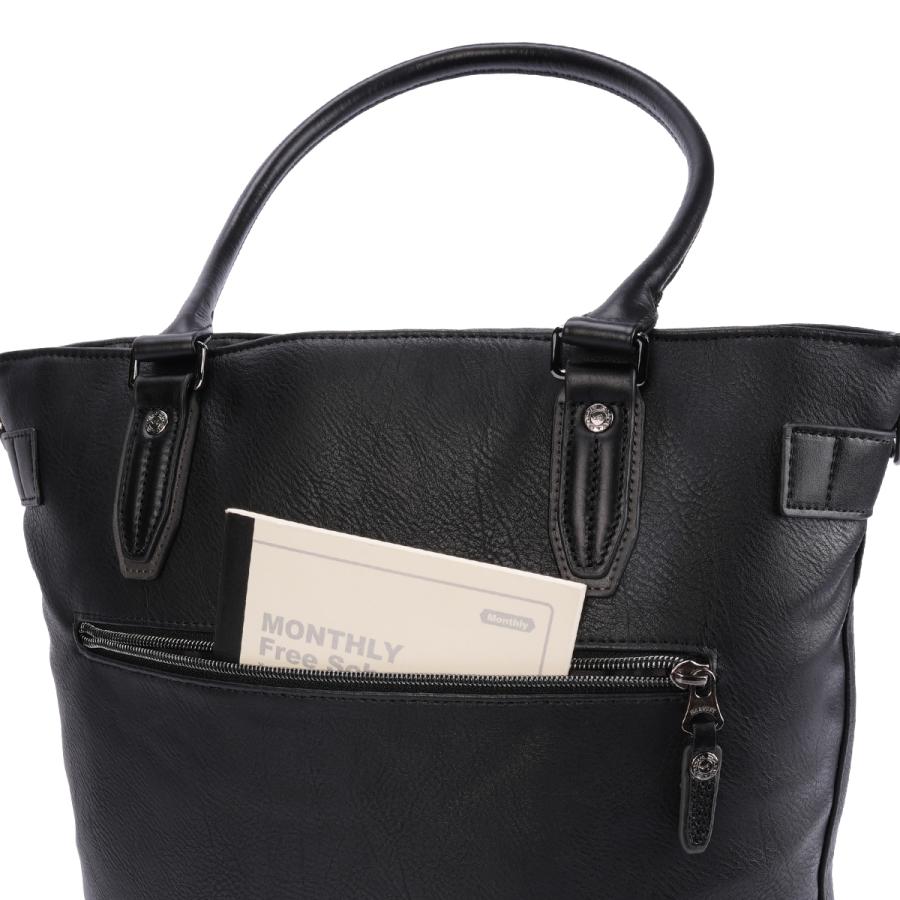 最大51% 4/23限定 ムスタッシュオンタイム ビジネスバッグ 2WAY A4 トート ショルダー 合皮 moustache on time BUSINESS SELECTION JVB-2465 | moustache on time | 10