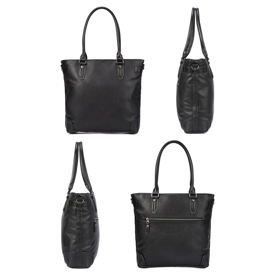 最大50% 2/15限定 ムスタッシュオンタイム ビジネスバッグ 2WAY A4 トート ショルダー 合皮 moustache on time BUSINESS SELECTION JVB-2465 | moustache on time | 04