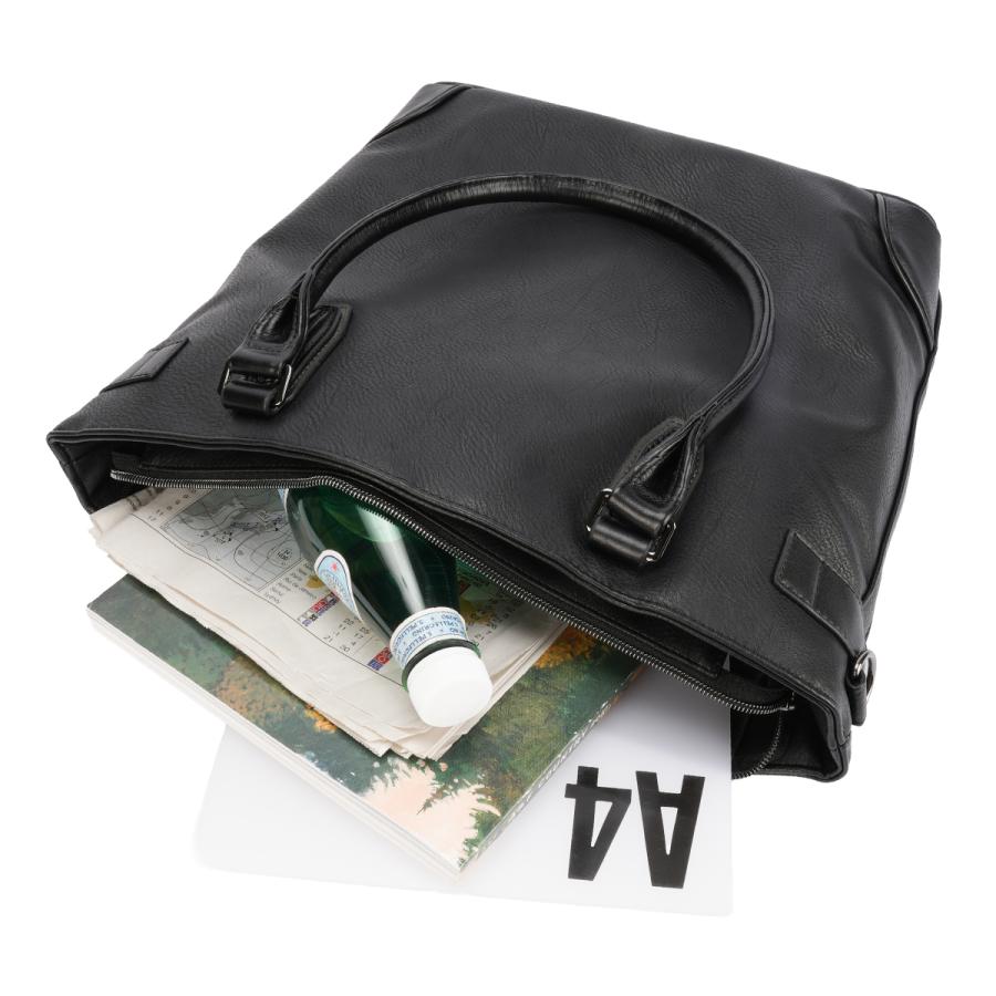 最大51% 3/30限定 ムスタッシュオンタイム ビジネスバッグ 2WAY A4 トート ショルダー 合皮 moustache on time BUSINESS SELECTION JVB-2465 | moustache on time | 06