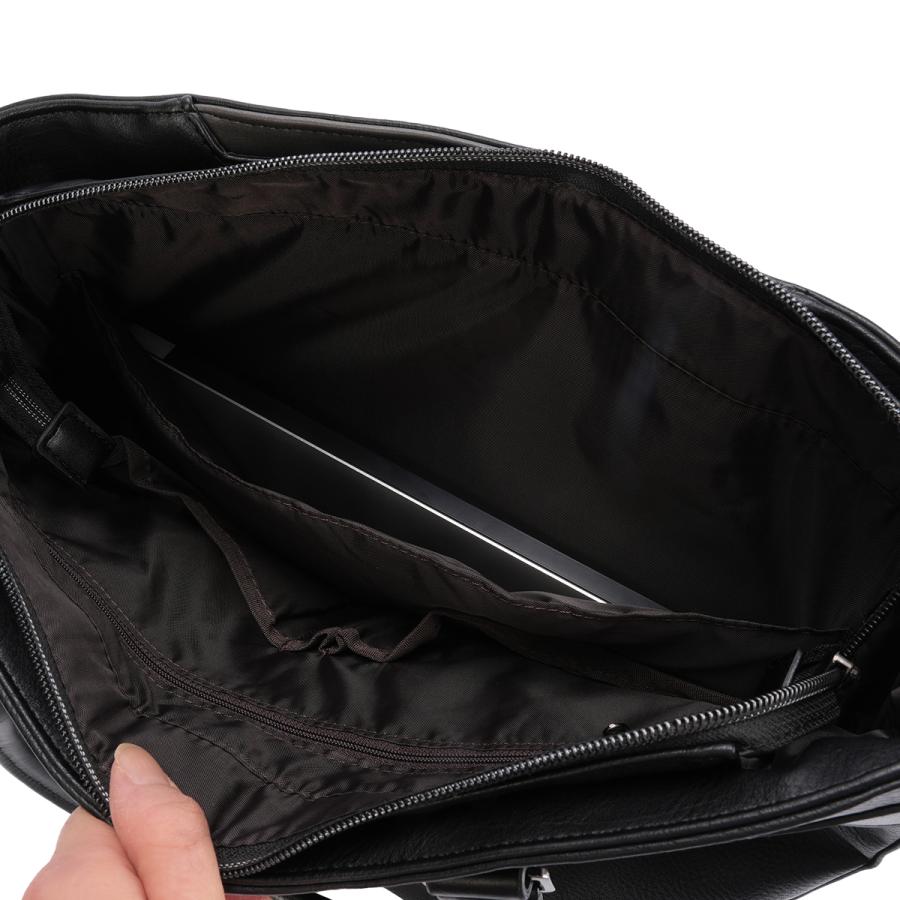 最大51% 3/30限定 ムスタッシュオンタイム ビジネスバッグ 2WAY A4 トート ショルダー 合皮 moustache on time BUSINESS SELECTION JVB-2465 | moustache on time | 07