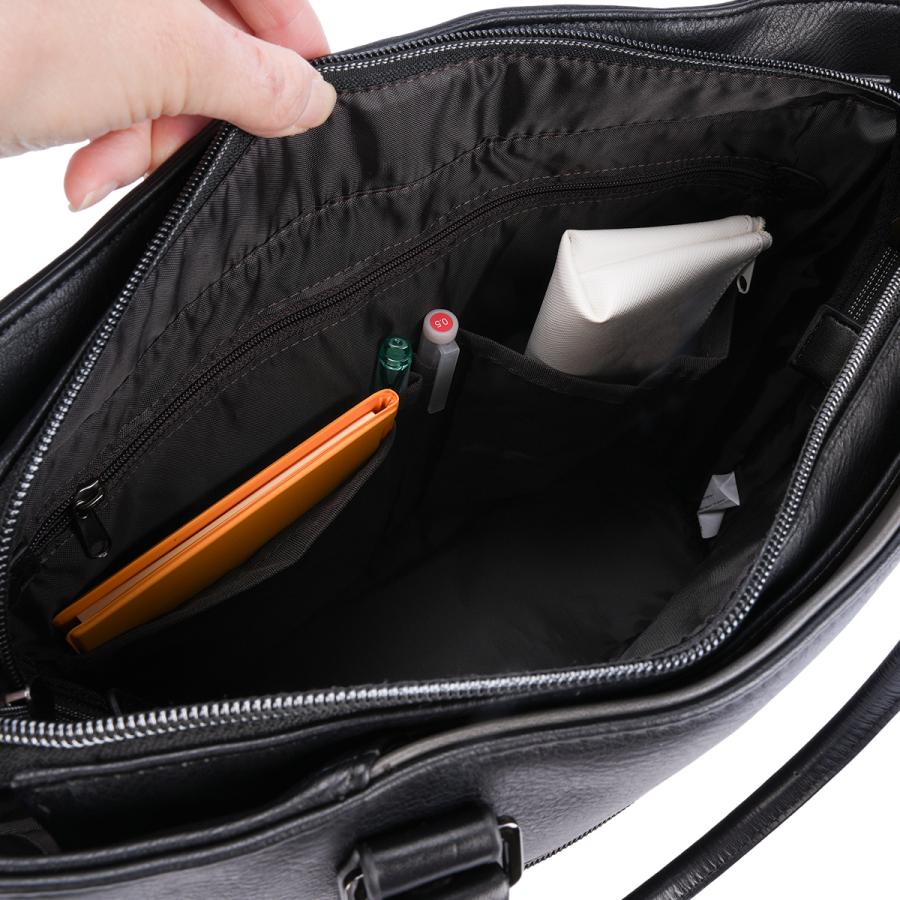 最大50% 2/15限定 ムスタッシュオンタイム ビジネスバッグ 2WAY A4 トート ショルダー 合皮 moustache on time BUSINESS SELECTION JVB-2465 | moustache on time | 08