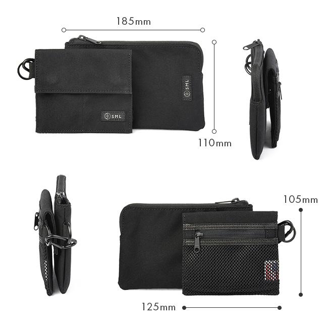 SML 財布 メンズ レディース ブランド ショルダーウォレット ミニ財布 薄型 薄い財布 スリム コンパクト エスエムエル k902063 | SML | 08