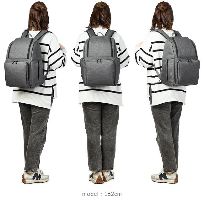 最大45% 1/15限定 ソル リュック レディース 大人 女性用 通勤 撥水 軽量 背面ポケット ブランド きれいめ A4 PC収納 Seule K903048 | ブランド登録なし | 05