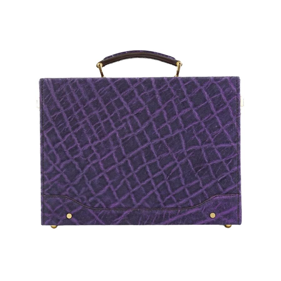 最大51% 3/3限定 クベラ エレファント アタッシュケース トランク 革 象革 ワニ革 日本製 A4 KUBERA 9981 ELEPHANT 51551 | KUBERA 9981 | 04