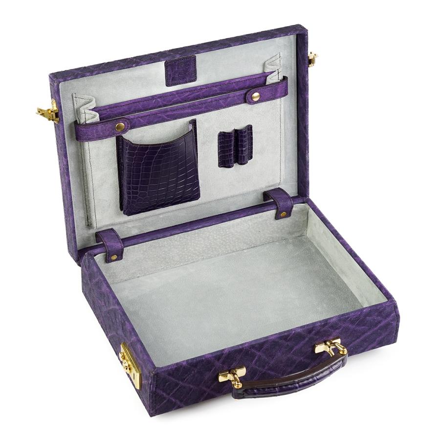 最大51% 12/28限定 クベラ エレファント アタッシュケース トランク 革 象革 ワニ革 日本製 A4 KUBERA 9981 ELEPHANT 51551 | KUBERA 9981 | 08