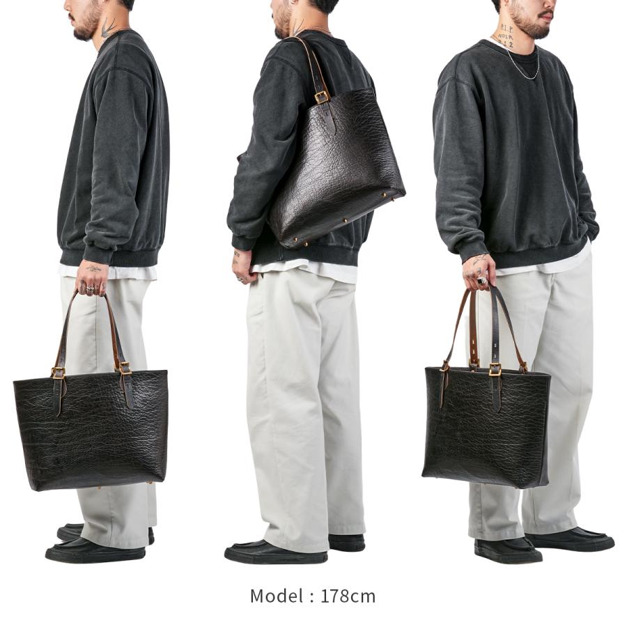 商品レビューで+5%｜KIGO キゴ トートバッグ メンズ ブランド レザー 本革 日本製 軽量 大容量 大きめ 肩掛け 斜めがけ 2WAYショルダーバッグ 500mlペットボトル A4 Fieldworker's Tote Black KGBG2520-SVK 最大51% 1/13限定 キゴ ホーボー トートバッグ メンズ ブランド レザー